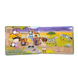 Melissa & Doug - Poke-A-Dot - Wheels on the Bus Wild Safari Board Book