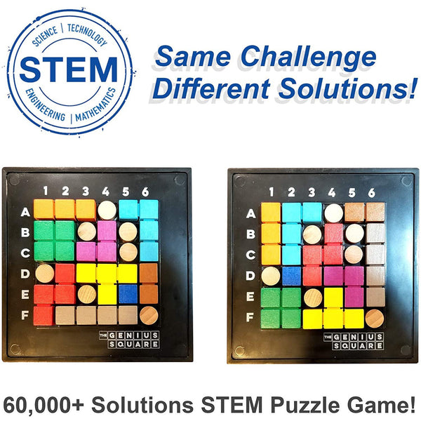 Mukikim - The Genius Square STEM Puzzle Game – Curio
