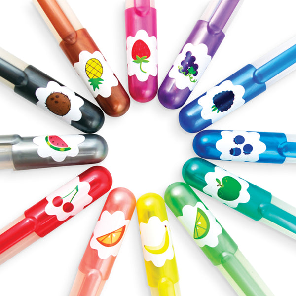 Yummy Yummy Scented Glitter Gel Pens - OOLY