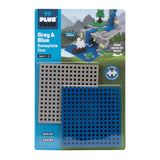 Plus-Plus - Baseplate Duo - Grey & Blue