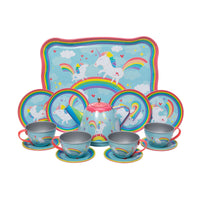 Schylling - Unicorn Tin Tea Set